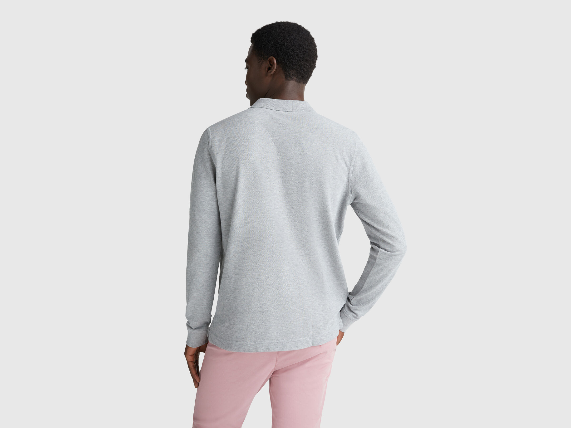 L/S POLO SHIRT Homem image number 2